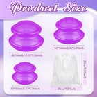 6pcs Cupping Kit For Massage Therapy 3sizes Silicone Cupping Set Massage Therapy