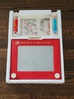 Vtg Etch A Sketch Drawing   Game Center  ohio Art   508
