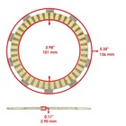 Clutch Friction Plates For Honda Trx350fm Rancher 350 4x4 S 2000-2006
