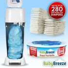 Babybreeze Diaper Pail Refills Bags For Playtex Diaper Genie - 2240 Count  8-pk 
