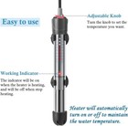 25w 50w 100w 200w 300w Adjustable Aquarium Heater  Submersible Fish Tank Heater