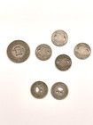 Lot Of 7 Vintage Transit Tokens - Los Angeles Mta  Inglewood  Omaha   Council