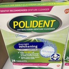 28 Count Polident 3 Minute Daily Denture Cleanser Tabs X6 Boxes Exp 2026 10 31
