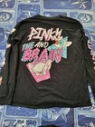 Pinky And The Brain Shirt Long Sleeve Cotton Vintage Warner Brothers Mens Size S