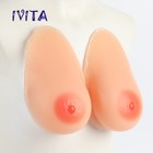 A-ee Cup Teardrop Self-adhesive Long Silicone Breast Forms Cd Tg Bra Enhancers
