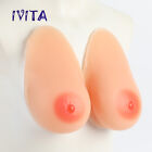 A-ee Cup Teardrop Self-adhesive Silicone Breast Forms False Boobs Bra Enhancers
