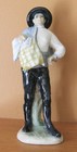 Antique Vintage Antonio Peyro Mezquita Ceramic Figurine Spain Spanish Man Signed