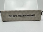 Rare  All Original 1961 Buick Dealer Presentation Book  This Book Is Very Rare
