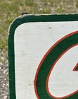 Vintage 2 Sided Coll   s Pharmacy Medical Supplies Drug Store Manchester Nh Sign