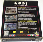Gods  atari St  Complete In Box The Bitmap Brothers   Renegade Software