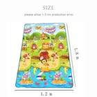 Double Sided Baby Play Mat Kids Crawling Rug Soft Activity Gym Floor Mat