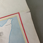 Wwii Map Original 65th Armored Field Artillery Battalion North Africa Sicily