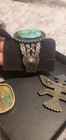 Native American Sterling Silver Turquoise Antique Jewelry