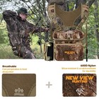 New View Camo Hunting Binocular Chest Pack Bino Harness Rangefinder Pouch