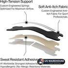 Histrips High Performance Nasal Strips  Sweat-proof  Black  30 Count