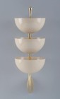 3 Arm Rare Sconces Italian Stilnovo Style Mid Century Wall Lights Lamps Fixture