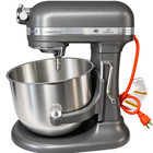 Kitchenaid Ksm8990dp 8 Qt Commercial Bowl-lift Stand Mixer Silver Nsf 10 Speed