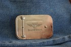 Honda Car  h  Belt Buckle Vtg Enamel Metal Motors Made In Usa By Buckle-down