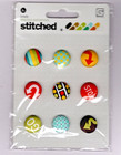 Basicgrey Wander  9  Stitched 3 4  Brads Scrapbooking Travel
