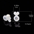 30pc Earring Lifter Back Findings Comfort Fit Stoppers Holder For Droopy Ears
