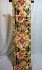Japanese Kimono silk Fukuro Obi rokutu gld sil Threads foil birds l14  5    4733
