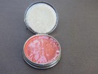      Vtg Gemey Richard Hudnut Rouge Compact Peach Enamel Unused Art Deco