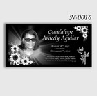 12x24x0 45 Inch Human Headstone  Tombstone  Grave Marker  Diamond Engraved