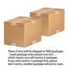 Weize St225 75r15 Trailer Tires With Rim 225 75 15 10 Ply Lre Spoke Wheel 2-pack