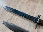 Egyptian 1950 Hakim Rifle Bayonet  Scabbard - Matching Serials