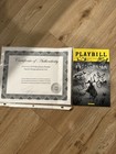 Anastasia Broadway Theater Playbill Cast Signed Autograph