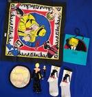 Lot-vtg Madonna breathless Dick Tracy Items Bandana socks keychains toys wallet
