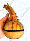 Lovely Vtg Antique Folk Art Painted Gourd Native Central South American