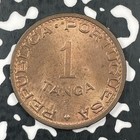 1947 Portuguese India 1 Tanga Lot f6895 High Grade  Beautiful 