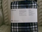 Microfiber Sheet Set Blue Plaid - Room Essentials New Size Twin Xl