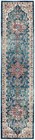 Safavieh Aria Collection Runner Rug - 2 X 6 Blue Creme Oriental Medallion