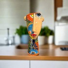 Talavera Lady Planter   Handmade Mexican Folk Art
