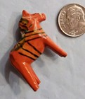 Vintage Swedish Folk Art Dala Horse Hand Carved   Hand Painted    Small