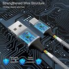 3-pack Braided Usb C Type-c Fast Charging Data Sync Charger Cable Cord 3 6 10ft
