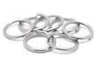 6-7-8-10-13-15 Mm Stainless Steel Opened Jump Rings Connectors Jewelry Findings