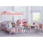 Little Girls Toddler Canopy Bed Disney Princess Kids Side Rails Children New