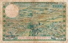 Morocco 10000 Francs 100 Dirhams 1955 P 52  4rw 12ago