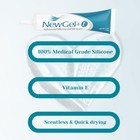 Newgel e Advanced Silicone Scar Treatment Gel For Old And New Scars W Vitamin E 