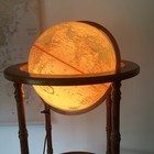 Replogle Heirloom World Globe 12    Illuminated Light Up Globe On Stand Gorgeous