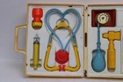 Fisher-price 1977 Vintage Medical Kit 936 Complete In Good Condition Made In Usa