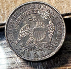 1829 Bust Half Dime Super Original Au Chrc