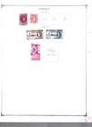 Collection  Nigeria  Mixed Album Pages Cat  92 Mint   Used