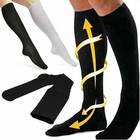  5 Pairs 15-20mmhg Graduated Compression Support Socks Knee High Men Women S-xxl