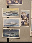 Vintage Lot Of 69 British Cigarette Cards Train   Automotive   Naval    Airplane