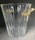 Baccarat Crystal  France  Harmonie  Champagne Bucket  9  Tall  As Is Read 