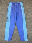 Vintage 80s 90s Parachute Baggy Neon Pants Good Elastic Band Men L Hawaii Blue